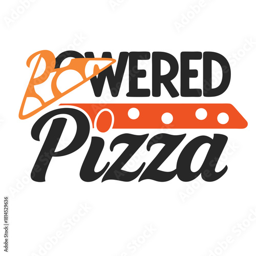 Powered Pizza Bold and Playful Design for Food Lovers