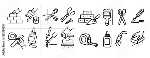 Doodle Repair Icons