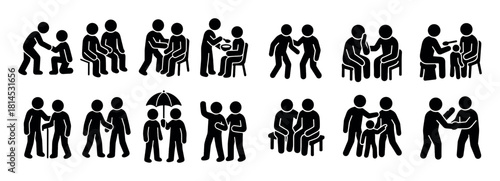 Caring Actions Icons