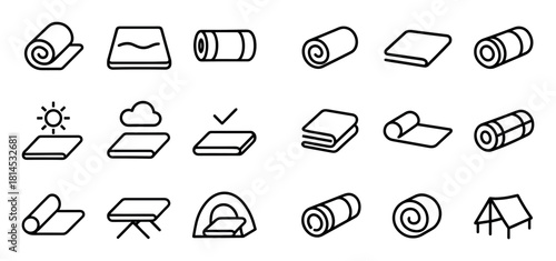 Camping Gear Icons