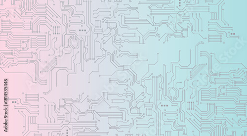 Abstract background with technology circuit board texture and technology concept. Eps 10 vector