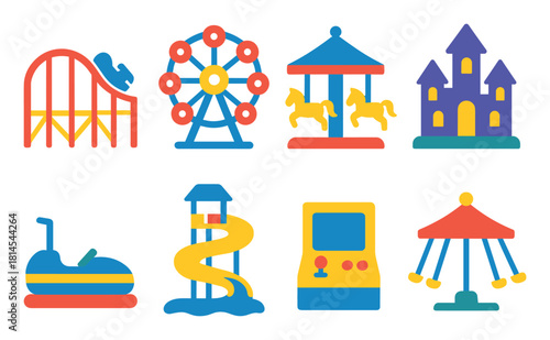 Amusement Park Icons