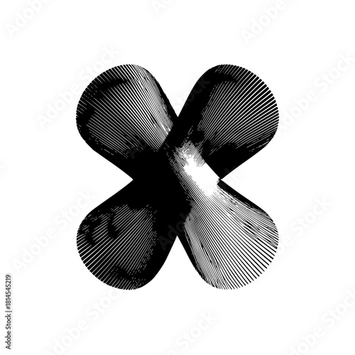 Unleash your inner artist with this captivating black and white abstract design that will leave you breathless