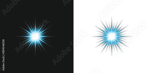 Soft radiant sunshine beams with sparkling flare glow for vibrant seasonal artwork.