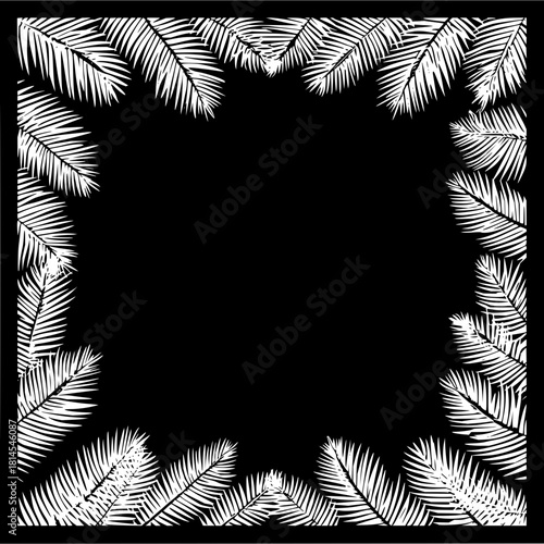 Dreaming of a tropical getaway? this palm leaf frame is calling your name! share the island vibes now