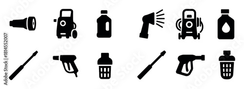 Pressure Washer Icons