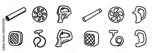 Blower Parts Icons
