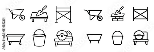 Masonry Icon Set