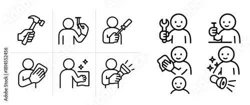 Child Repair Icons