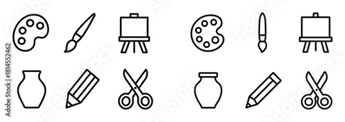 Minimalist School Icons