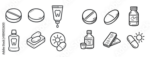 Toothache Remedy Icons