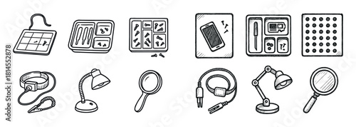 Phone Repair Tools Icons