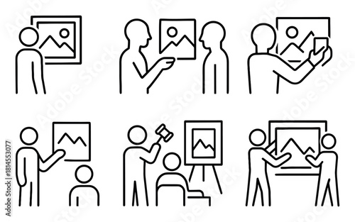 Art Exhibition Icons