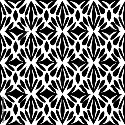 Unlock your inner artist with this mesmerizing monochrome pattern that's taking the design world by storm