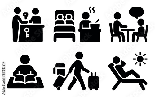 Hostel Activity Icons