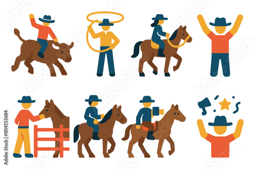 Rodeo Icon Set