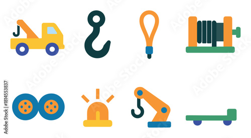 Tow Truck Icons
