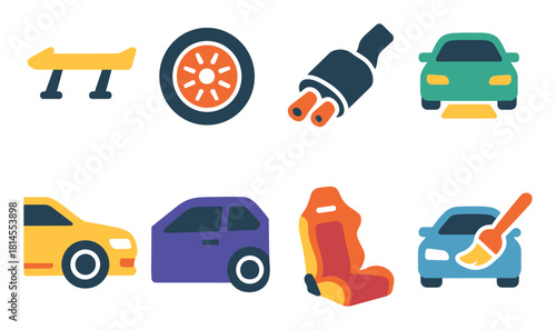 Car Tuning Icons