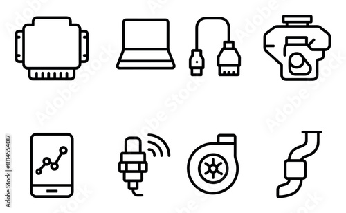 Minimalist Car Icons