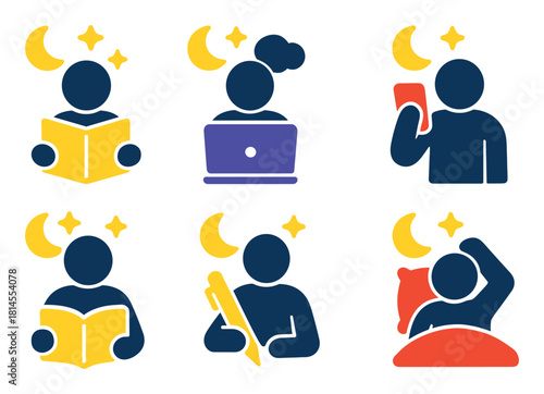 Sleepless Night Icons