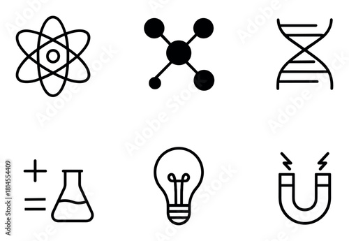 Scientific Icons Grid