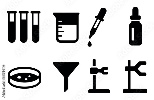Lab Equipment Icons