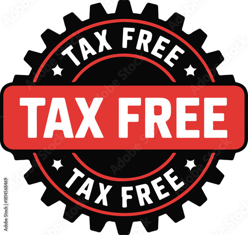 Tax free badge