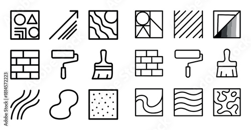 Minimalist Icon Grid