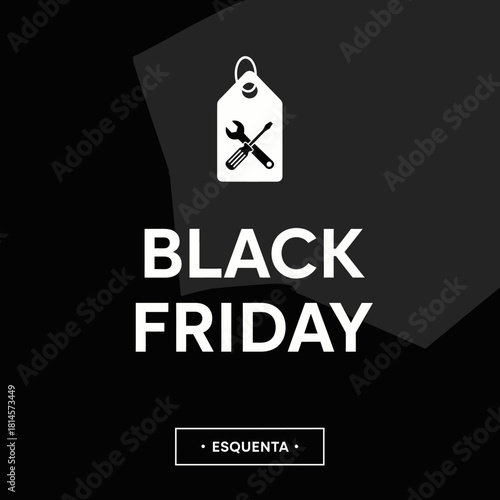Black Friday Repair Tools Sale Promotion