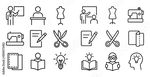 Tailor Profession Icons