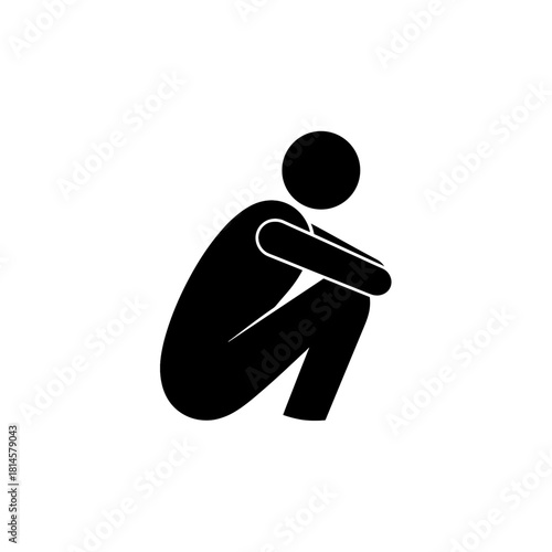 Solid Black Rectangle Vector Shape for Graphic Design on Transparent Background