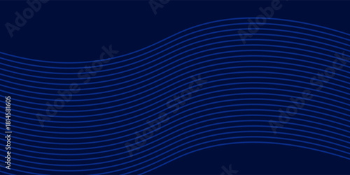 Premium background design with diagonal dark blue lines pattern. Vector horizontal template for digital luxury business banner