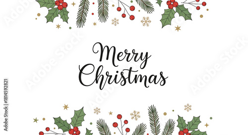 A Merry christmas art