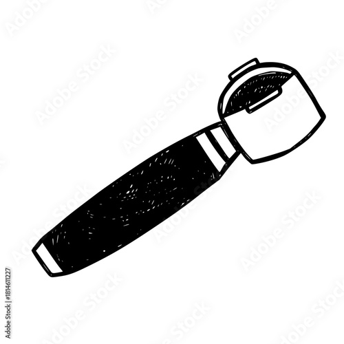 Coffee portafilter for coffee machine