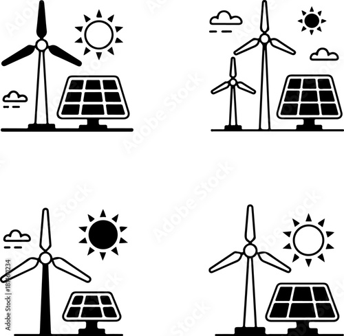 wind turbine icon
