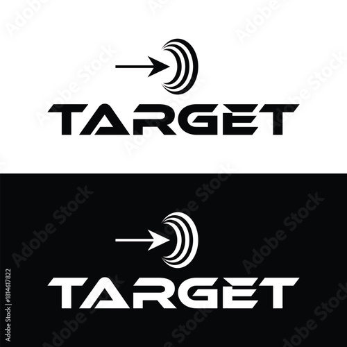Hit your target with this striking arrow design, perfect for marketing, branding, or creating a powerful logo that conveys success and precision