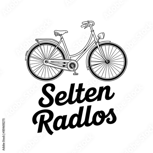 Classic bicycle design featuring stylish lines and elegant shape from Selten Radlos