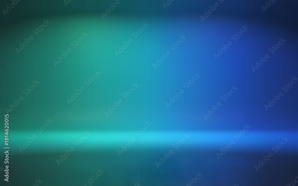Obraz premium Experience the calming blend of teal and blue for modern designs, offering a sleek studio backdrop or a vibrant gradient for your next creative project