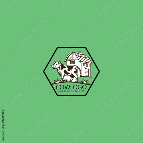 Cow Farm Logo 11