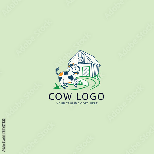 Cow Farm Logo 12