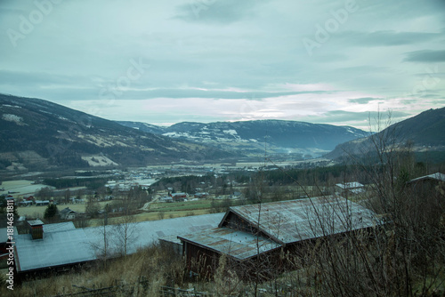 village in the valley.