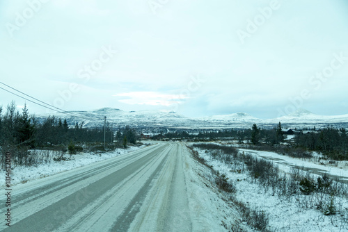 road in winter