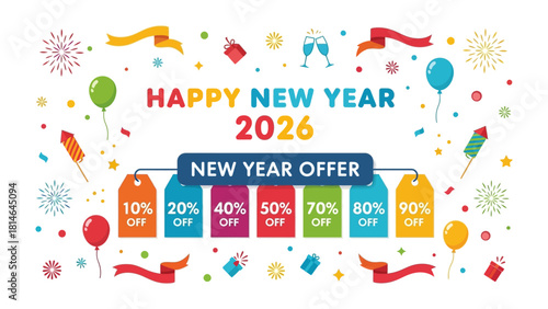 New Year Offer 2026: Festive discounts and promotions for the upcoming new year.