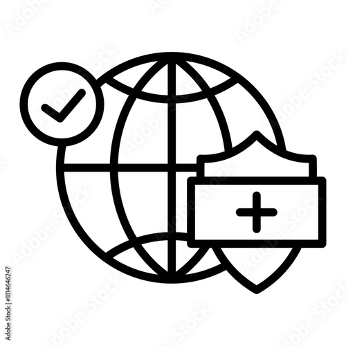 Internet antivirus icon