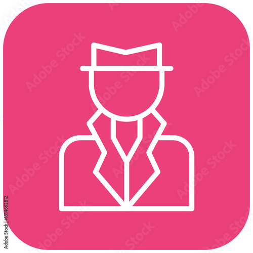 Vector Design Criminal Icon Style