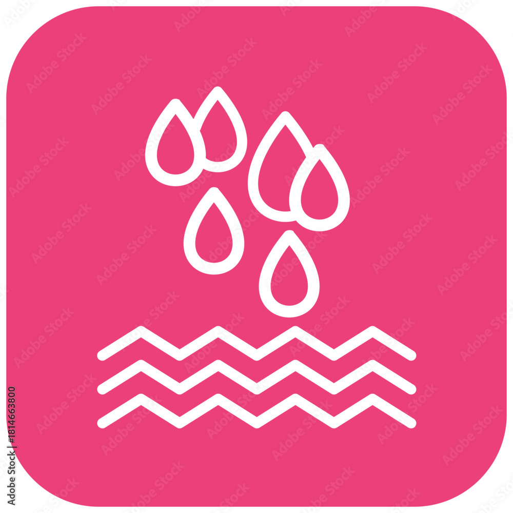 Obraz premium Vector Design Water Drops Icon Style