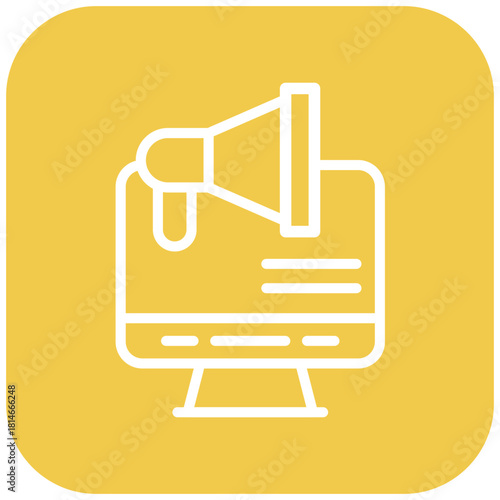 Vector Design Online Marketing Icon Style