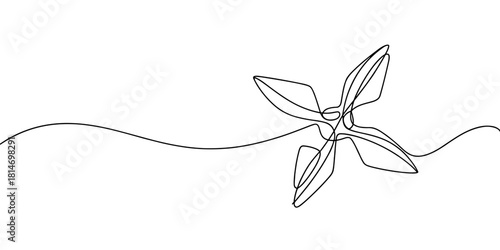 a spinning pinwheel, suitable for playful themes, creative design projects, children’s graphics, and minimalist artwork.