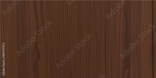 Natural brown wooden plank texture background vector for floor or wall surface pattern