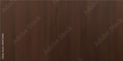 Vector brown wooden plank texture background for natural hardwood floor or wall design pattern